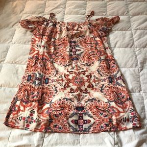 As U Wish off the shoulder dress